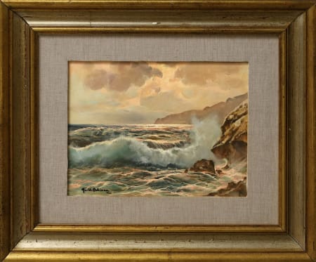 Guido Odierna — Mareggiata a Capri